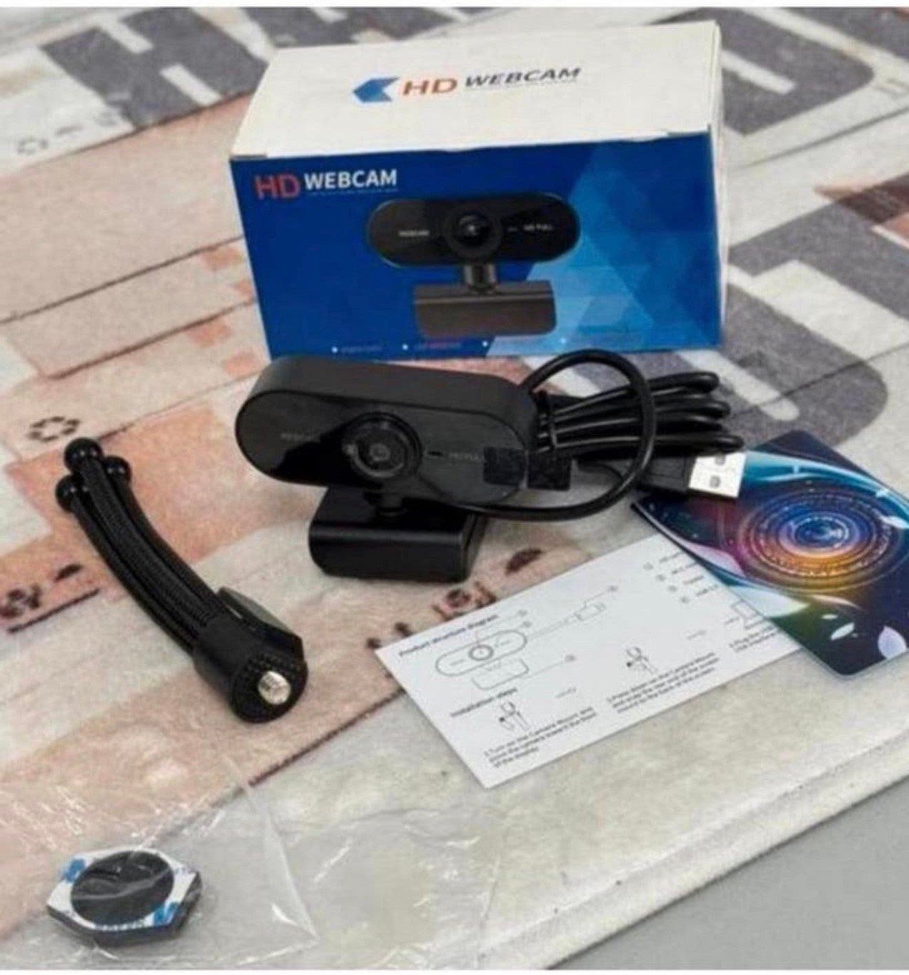 HD webcam 2K-autofocus, voor videogesprekken met microfoon, Computers en Software, Nieuw, Ophalen of Verzenden, Fotofunctie, MacOS