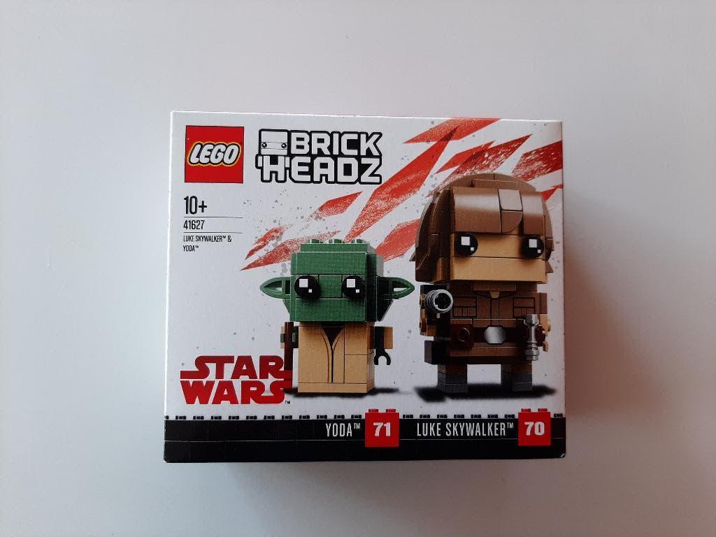Lego Star Wars Brickheadz 41627: Yoda en Luke, BrickHeadz, Lego, Nieuw, Ophalen of Verzenden