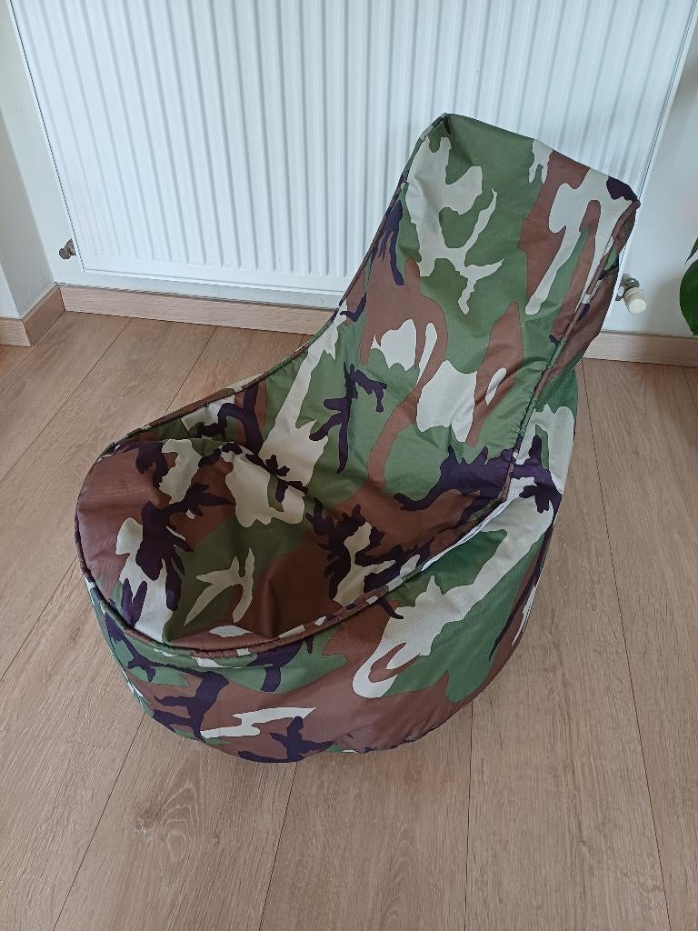 zitzak sit&joy 'bumba' camouflage, Kinderen en Baby's, Ophalen, Zo goed als nieuw