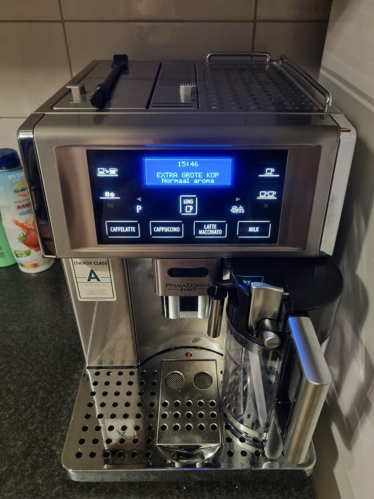 delonghi primadonna avant, Elektronische apparatuur, Ophalen, Afneembaar waterreservoir, Gebruikt, 10 kopjes of meer