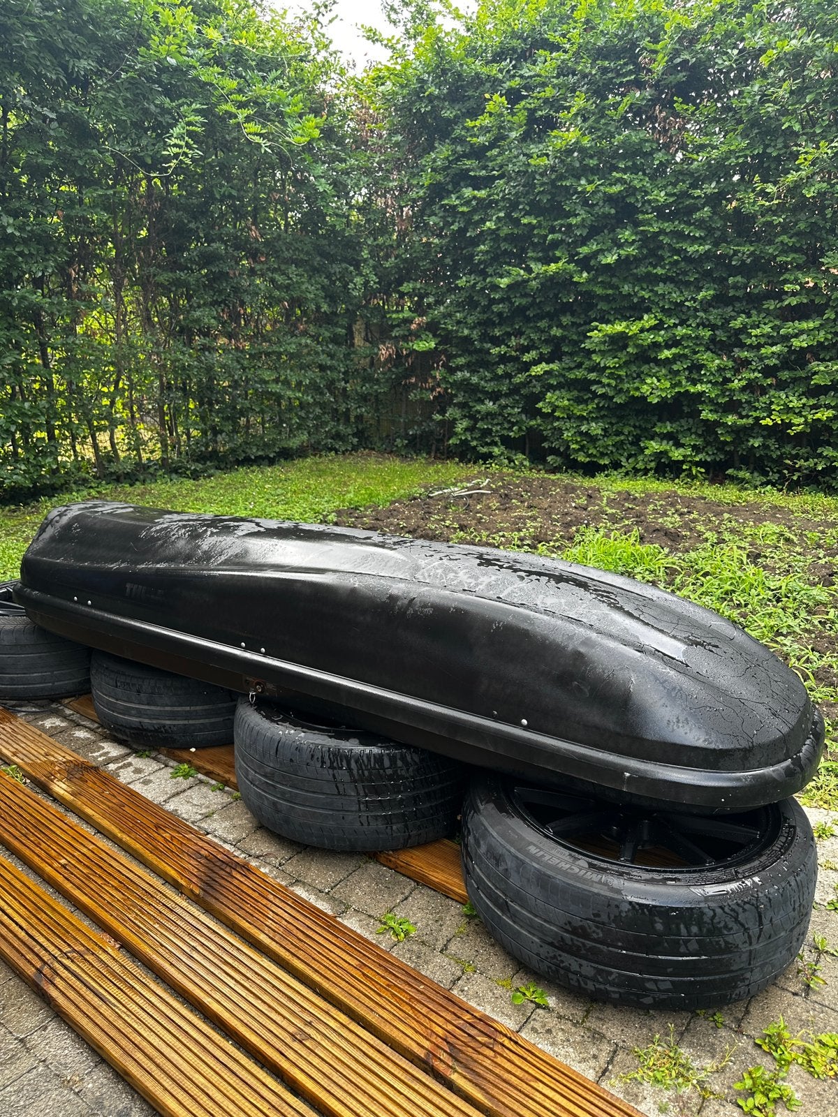 Thule evolution 700 Dakkoffer, Ophalen