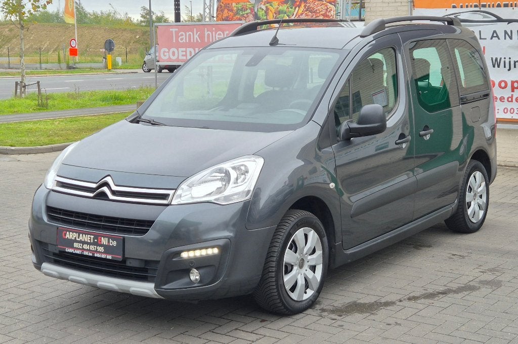 Citroe Berlingo 1.6 BlueHDi Euro 6 FaceLief 100PK, Autos, Argent ou Gris, Euro 6, Entreprise, Garantie prolongée