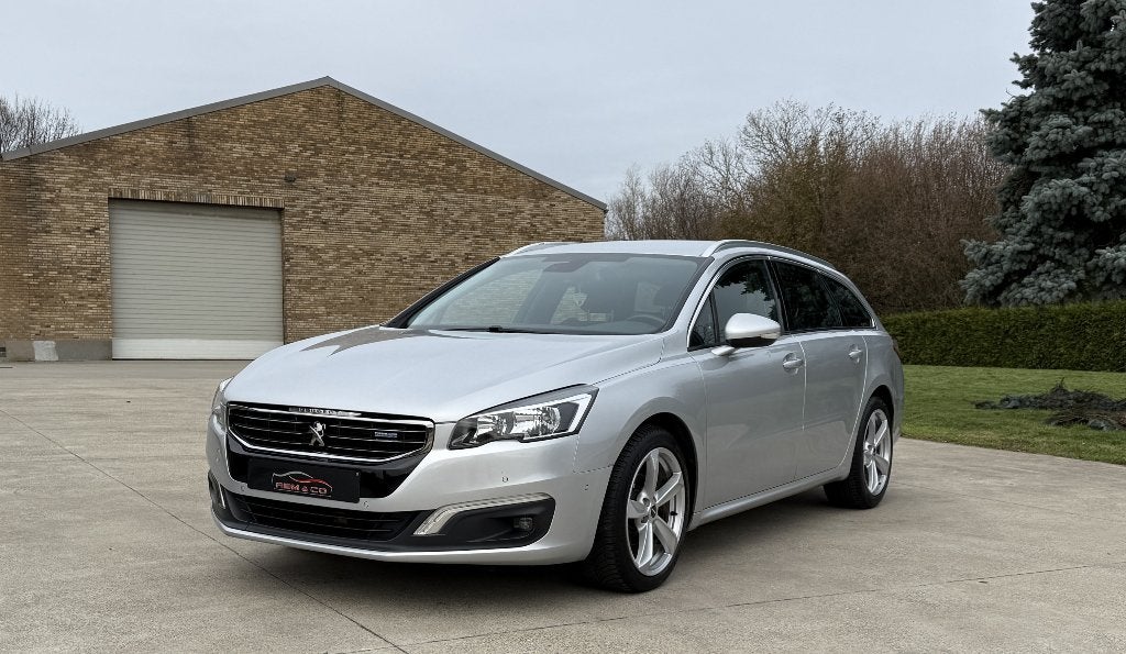 Peugeot 508 1.6 HDi ** Automatique - Caméra ** GAR 12M, Argent ou Gris, Achat, Euro 6, Entreprise