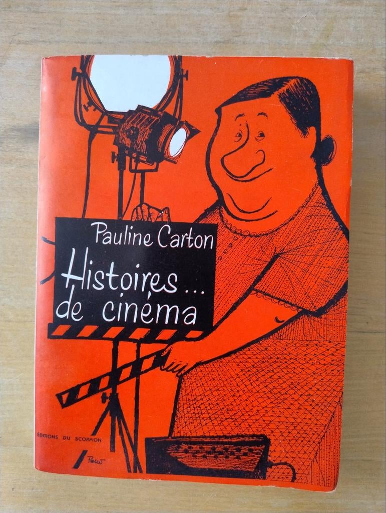Pauline Carton Histoires de cinéma 1958 gesigneerd, Ophalen of Verzenden