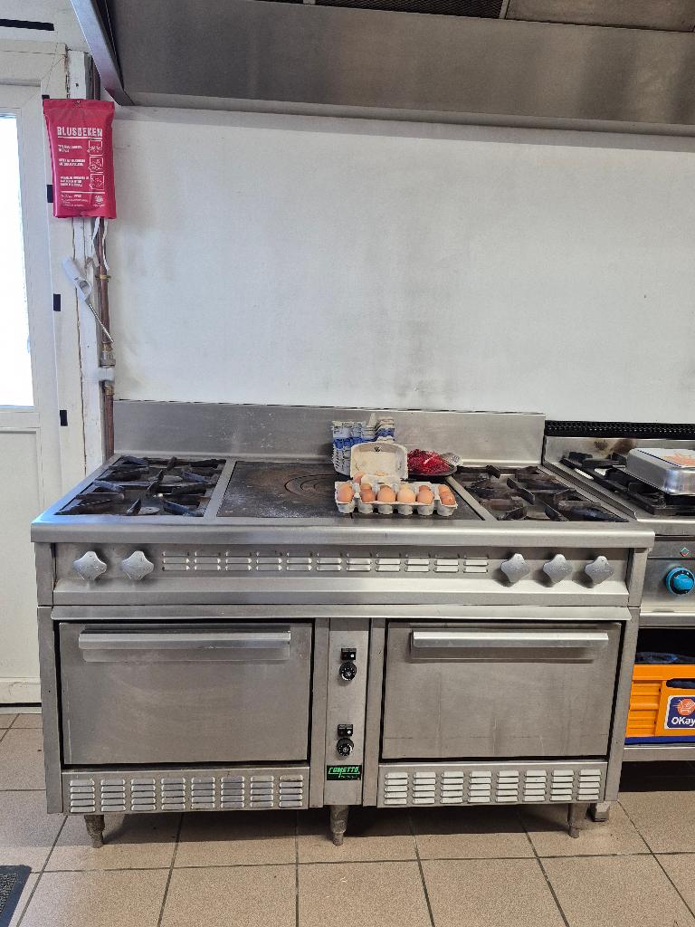 gasfornuis grootkeuken ( bussen), Diversen, Ophalen, Gebruikt