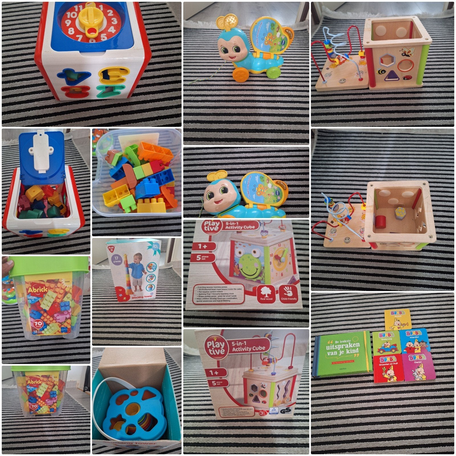 kinderspeelgoed, Ophalen