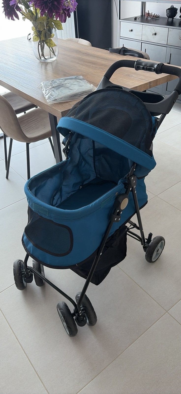 Honden buggy, Ophalen, Zo goed als nieuw