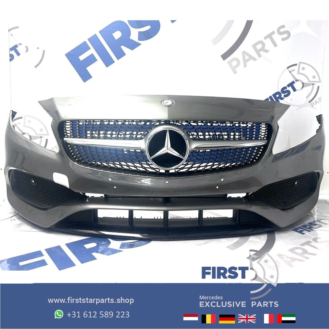 W176 FACELIFT AMG VOORBUMPER A KLASSE BUMPER Mercedes AKlass, Utilisé, -, Avant, -