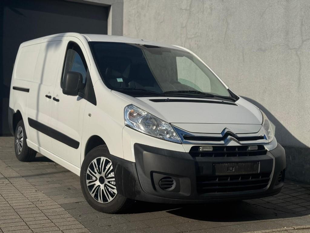CITROËN JUMPY 2.0 HDI 2016 AUTOMAAT LICHTE VRACHT MET 3 PLTS, Auto's, Bestelwagens en Lichte vracht, Euro 5, Stof, 4 cilinders