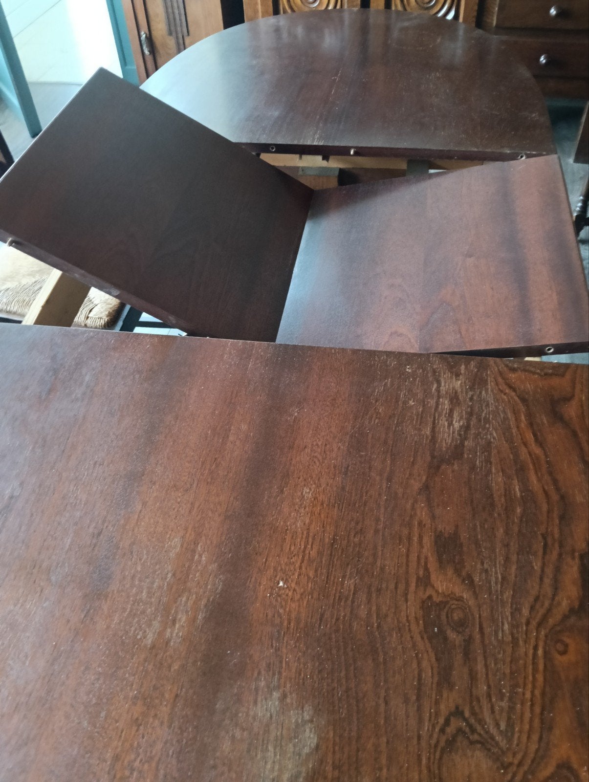 récupérez la table extensible dès que possible, Maison & Meubles, Cinq personnes ou plus, Enlèvement, Utilisé, Autres essences de bois