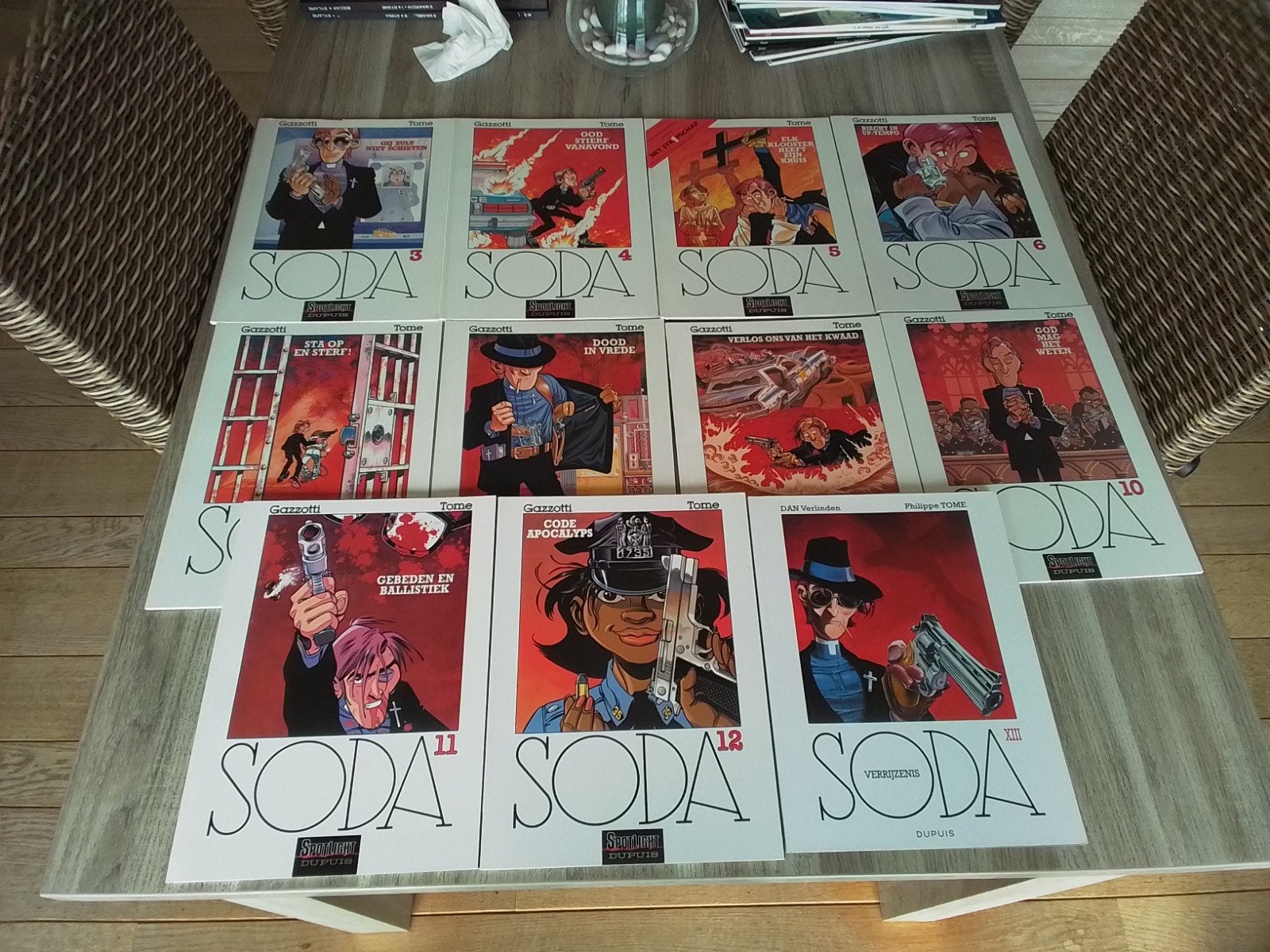 Soda  nrs  3  tm  13  sc, Livres, BD, Enlèvement ou Envoi