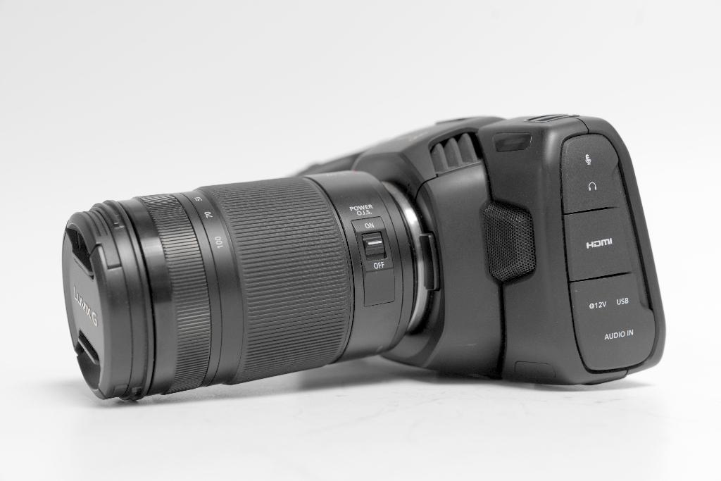 BLACKMAGIC CINEMA CAMERA 4K + Panasonic Lumix GX-lens, Overige merken, Full HD, Overige soorten, Ophalen of Verzenden