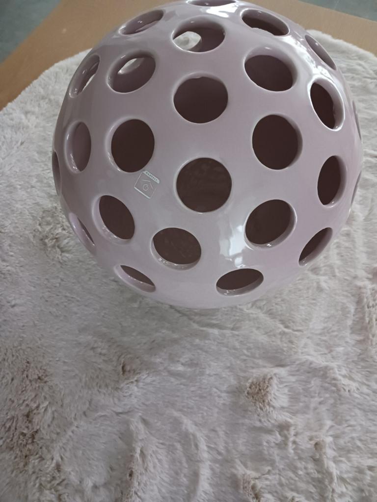 Mooie grote roze vaas te koop., Huis en Inrichting, Ophalen, Zo goed als nieuw