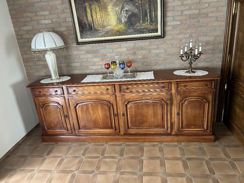 Dressoir (vol kersenhout, Louis XIV), Enlèvement, Comme neuf, Cerisier, Avec tablette(s)