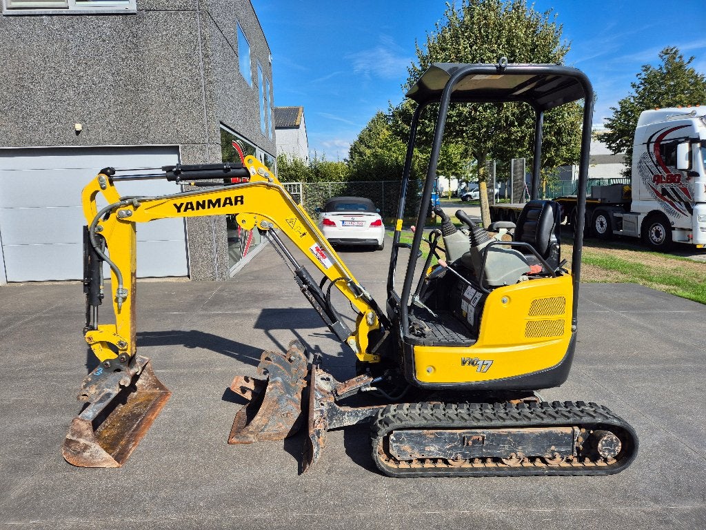 graafmachine yanmar vio17, Enlèvement, Excavatrice
