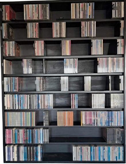 CD-kast (voor 855 cd's), Ophalen, Cd's