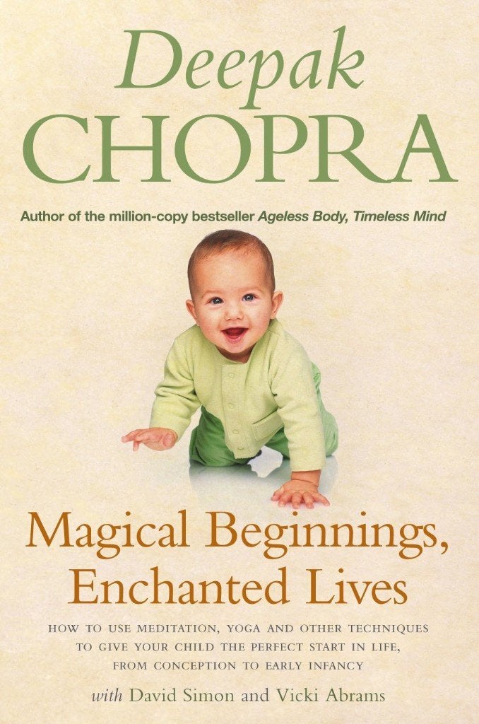 boek: magical beginnings, enchanted lives (Deepak Chopra), Livres, Ésotérisme & Spiritualité, Enlèvement ou Envoi, Utilisé, Spiritualité en général