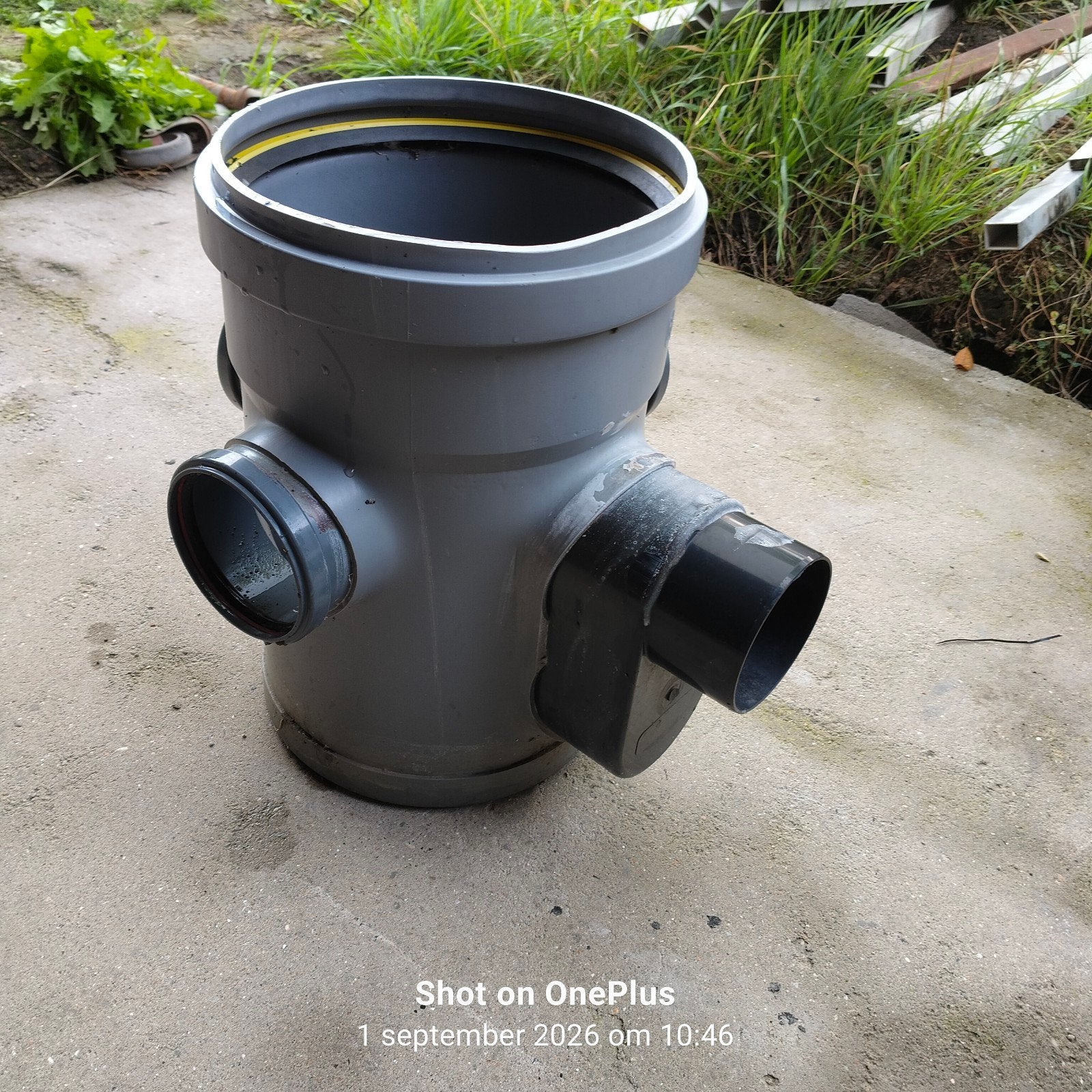 afvoerput met geurslot, Doe-het-zelf en Bouw, Ophalen, Nieuw, PVC