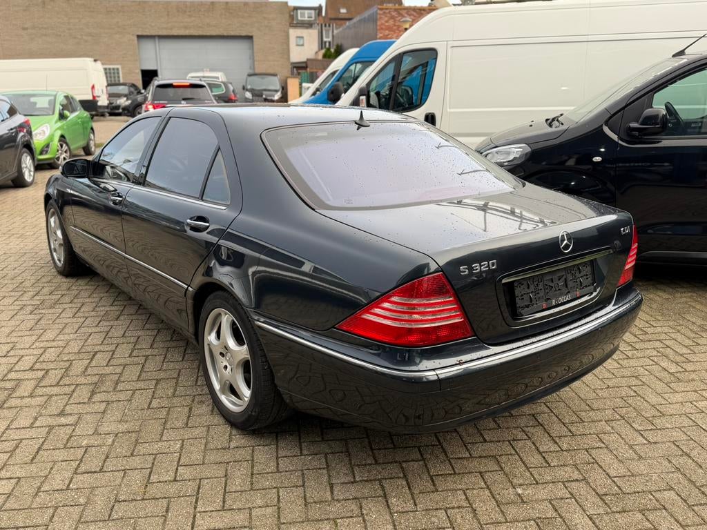 Mercedes-Benz // S320cdi V6 // Lange versie // Full option, Auto's, Automaat, Achterwielaandrijving, Zwart, Blauw