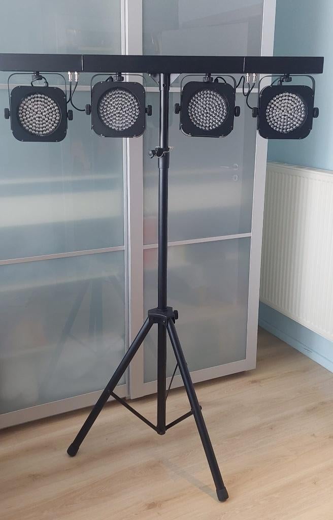 Showtec Verlichting met voetcontroller, Muziek en Instrumenten, Ophalen, Zo goed als nieuw, Licht, Geluidgestuurd