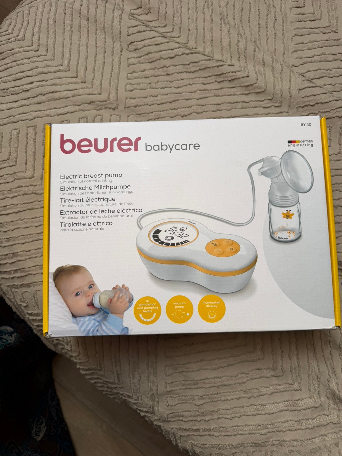 Tire lait beurer babycare, Enlèvement, Comme neuf, Tire-lait