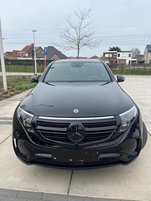 Mercedes EQC 400 4MATIC Sport All Black, Auto's, Mercedes-Benz, Automaat, 0 cilinders, Zwart, 0 kg