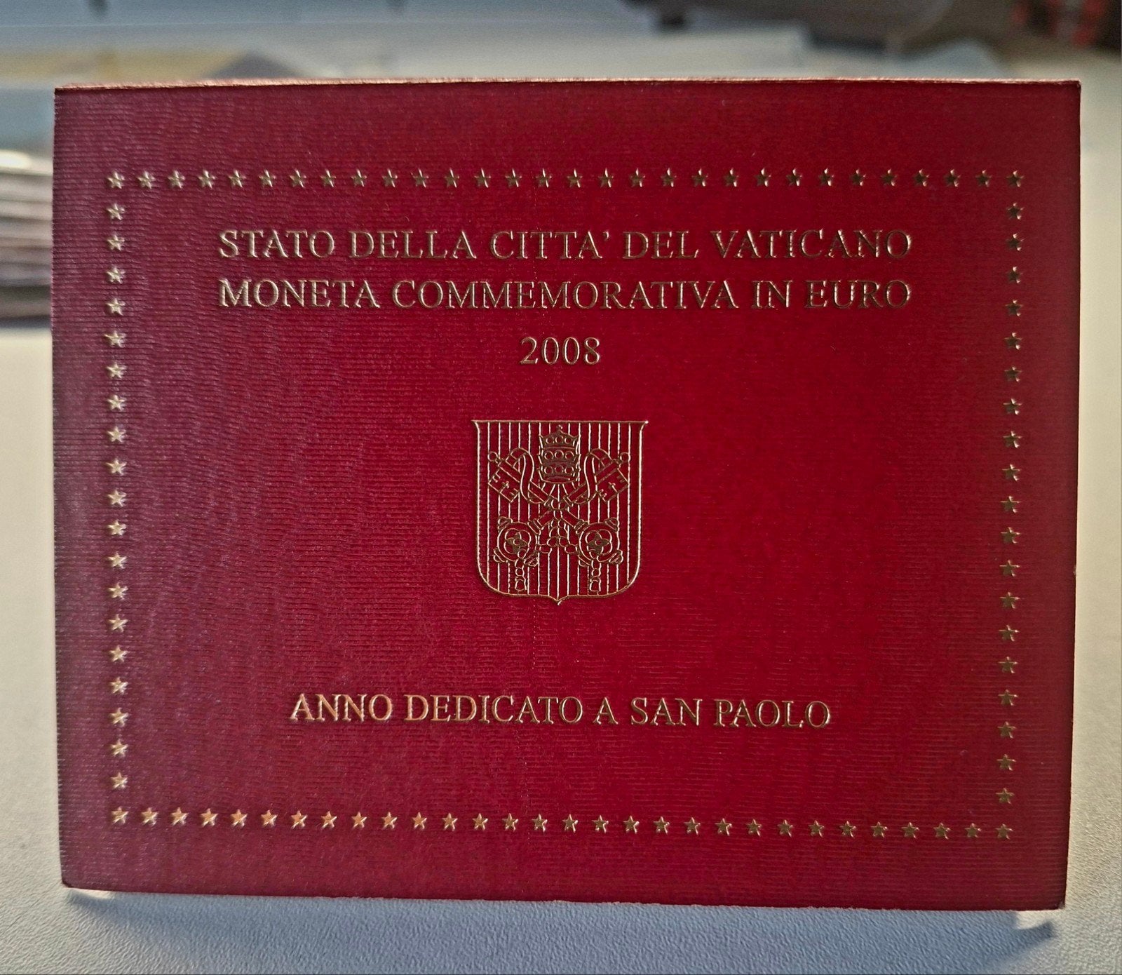 vaticaanse 2€ herdenkingsmunt 2008, Ophalen of Verzenden, Vaticaanstad, 2 euro, Losse munt