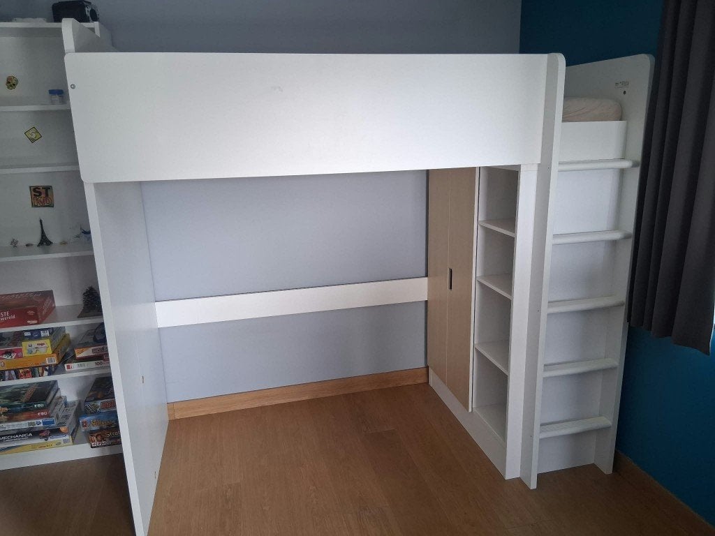 Hoogslaper Ikea (STUVA), Enfants & Bébés, Enlèvement, Utilisé, Lit mezzanine