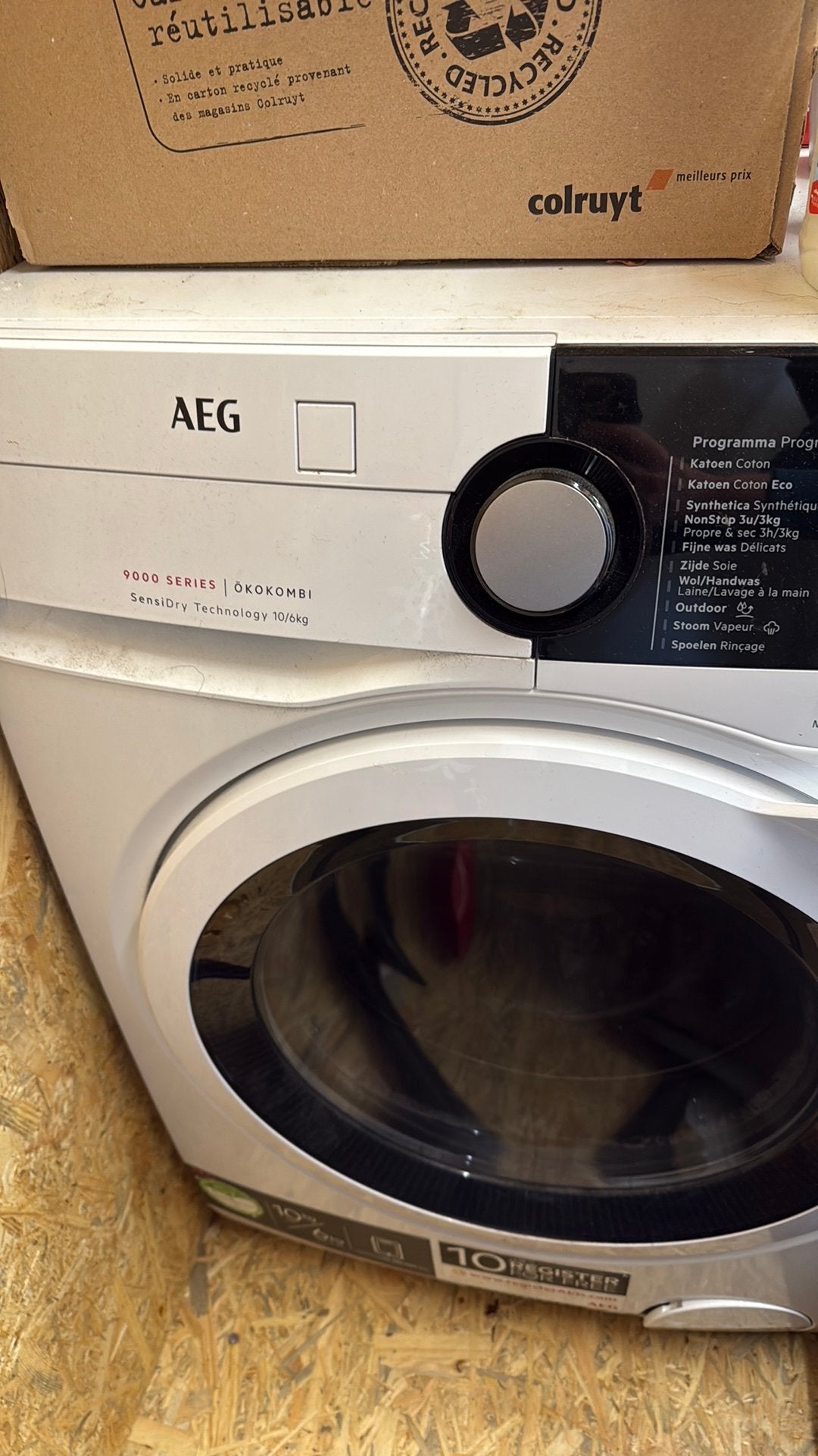 machine à laver défectueuse pour pièces et métal, Electroménager, Enlèvement, Ne fonctionne pas