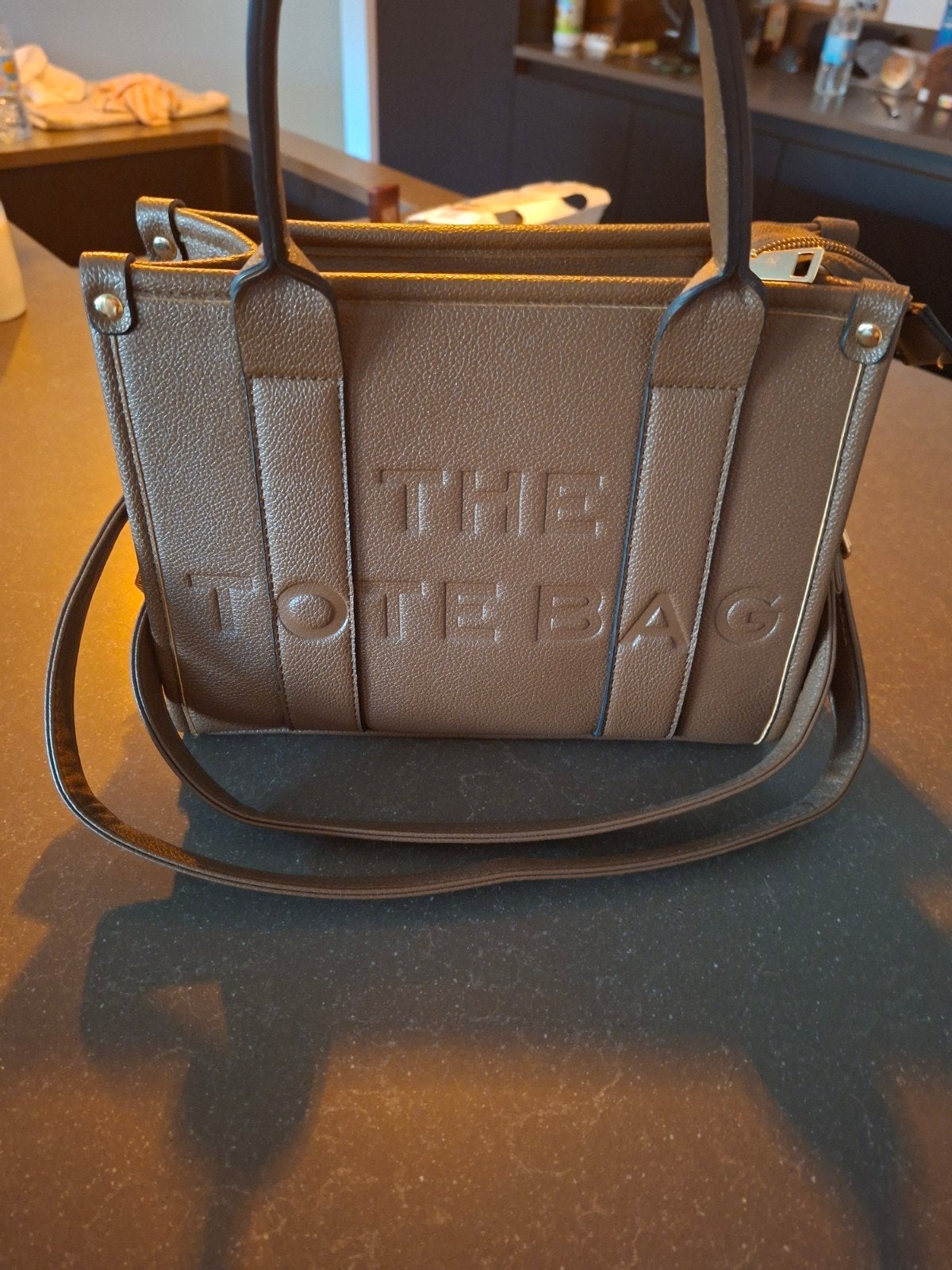 tote bag, Enlèvement, Neuf, Brun, Sac à main