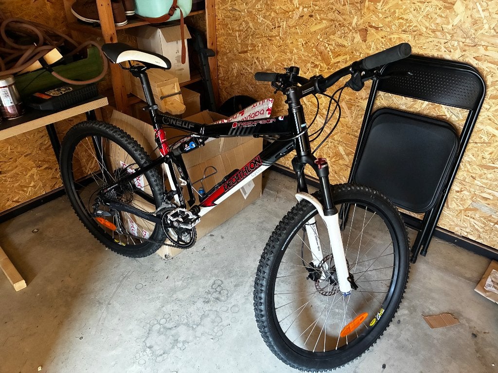 Vélo décathlon 27,5’, Autres marques, Comme neuf, Enlèvement, VTT tout suspendu