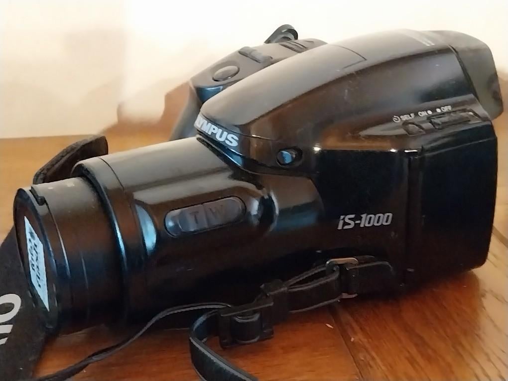 fototoestel, Audio, Tv en Foto, Fotocamera's Analoog, Ophalen, Gebruikt, Spiegelreflex, Olympus