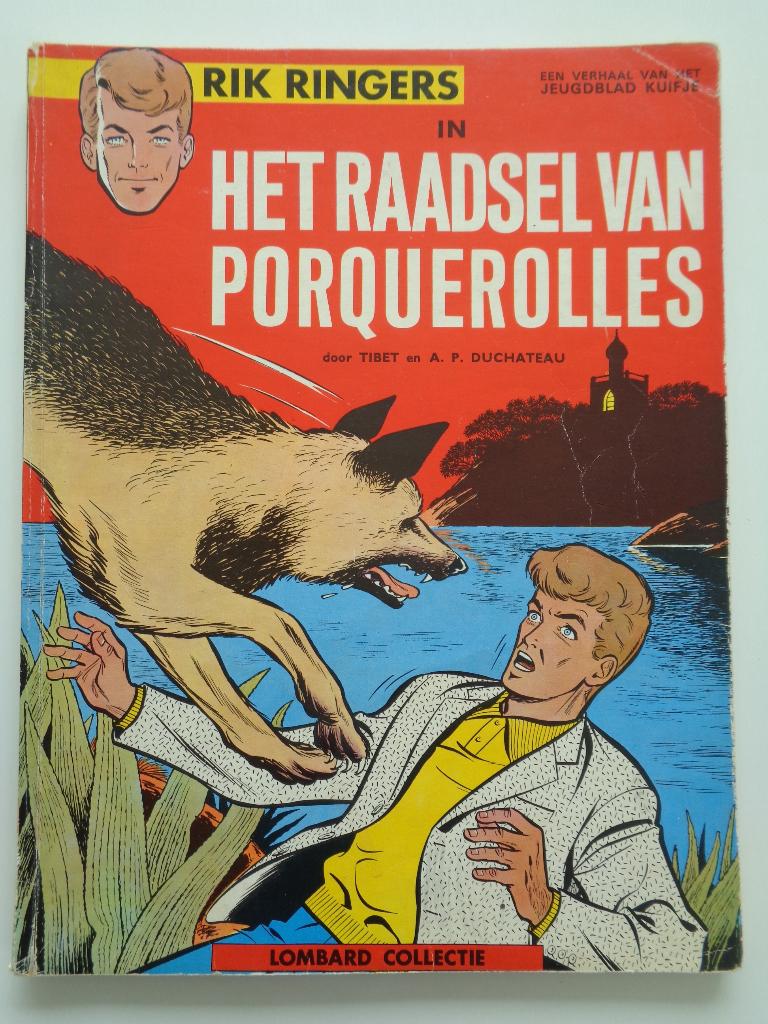 Rik Ringers in Het Raadsel van Porquerolles - SC 1e dr. 1964, Ophalen of Verzenden