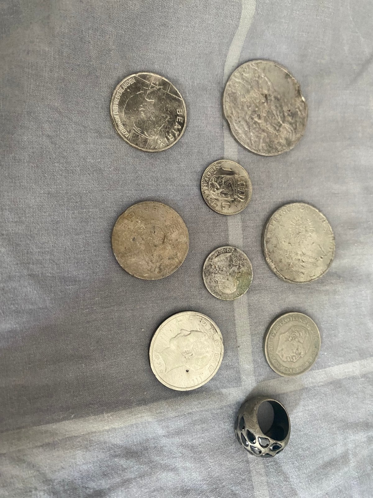 Zilveren munten, Ophalen, Zilver, Overige landen, Overige waardes
