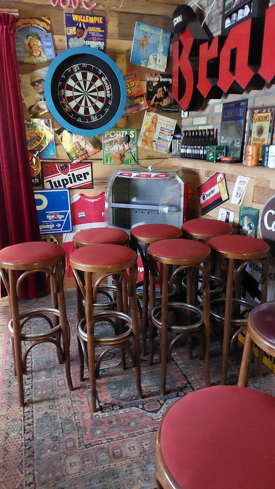 Lot thonet barkrukken, Huis en Inrichting, Barkrukken, Ophalen