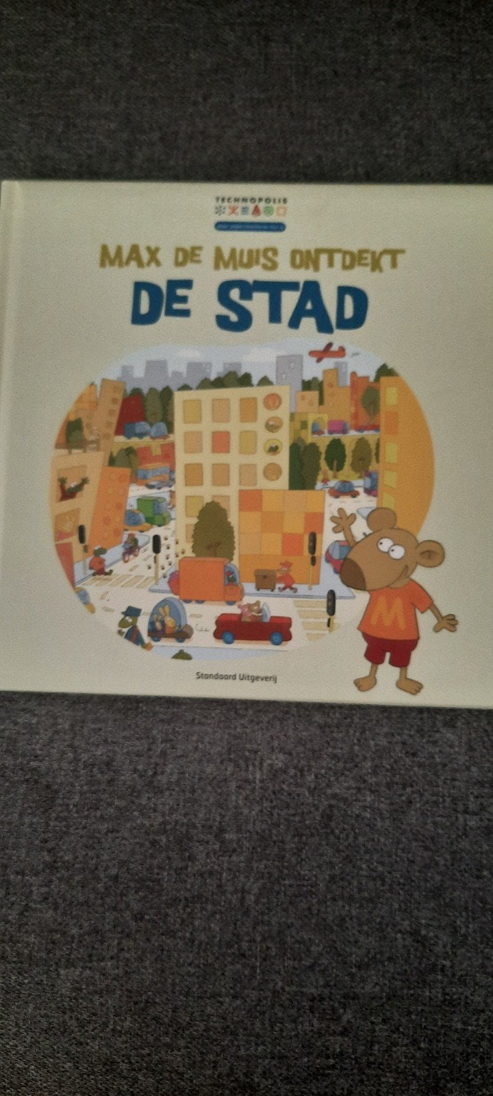 Annemie Bosmans - Max de muis ontdekt de stad, Boeken, Kinderboeken | Jeugd | onder 10 jaar, Ophalen, Zo goed als nieuw, Annemie Bosmans