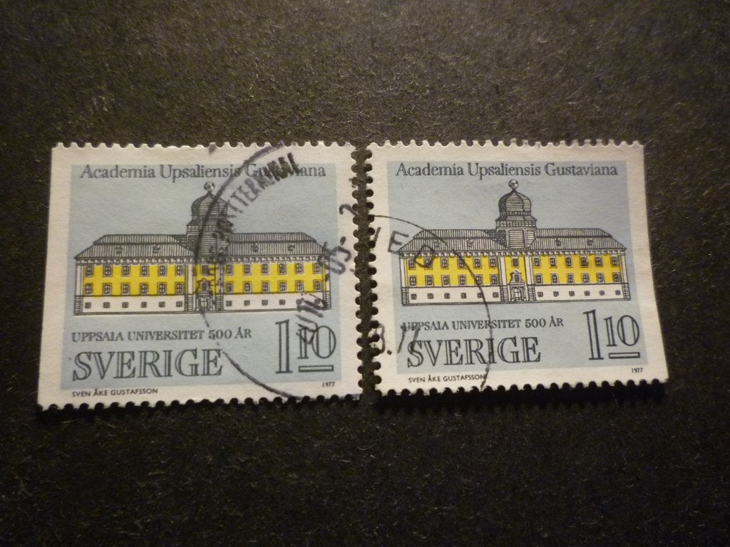 Zweden/Suède 1977 Mi 988Dl/Dr(o) Gestempeld/Oblitéré, Envoi, Suède