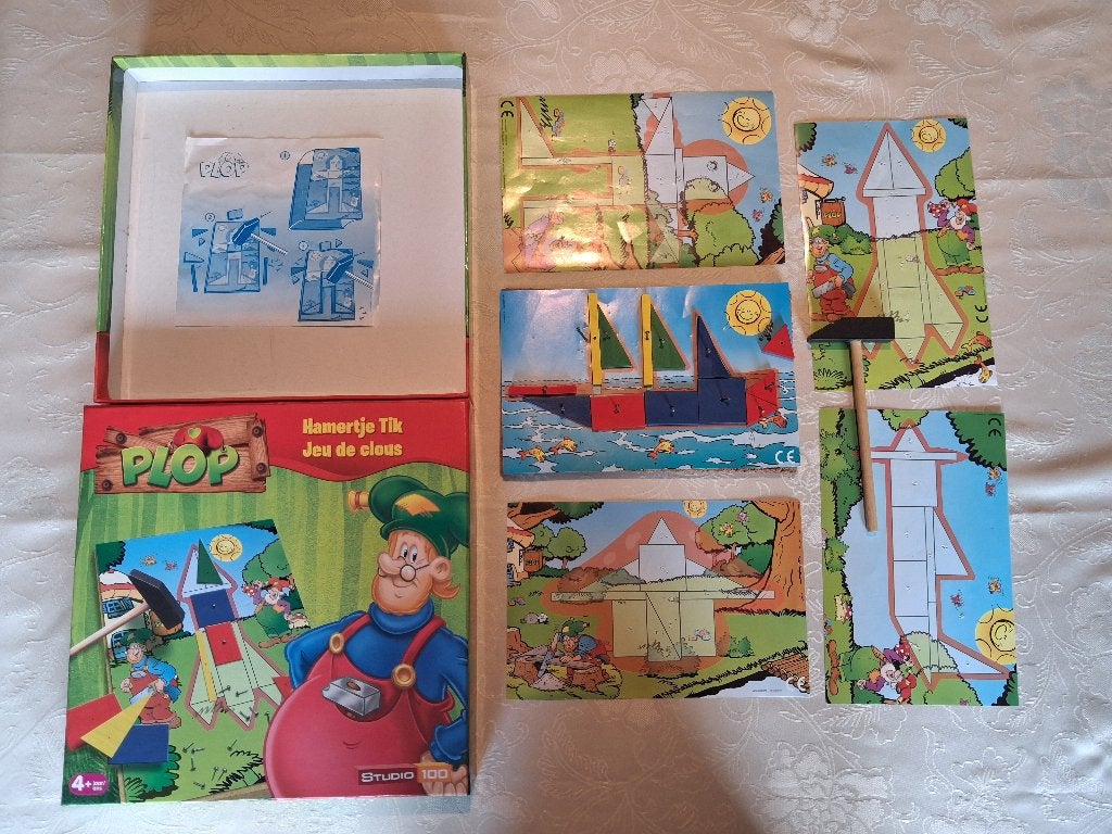 hamertje tik van plop, Ophalen, Gebruikt