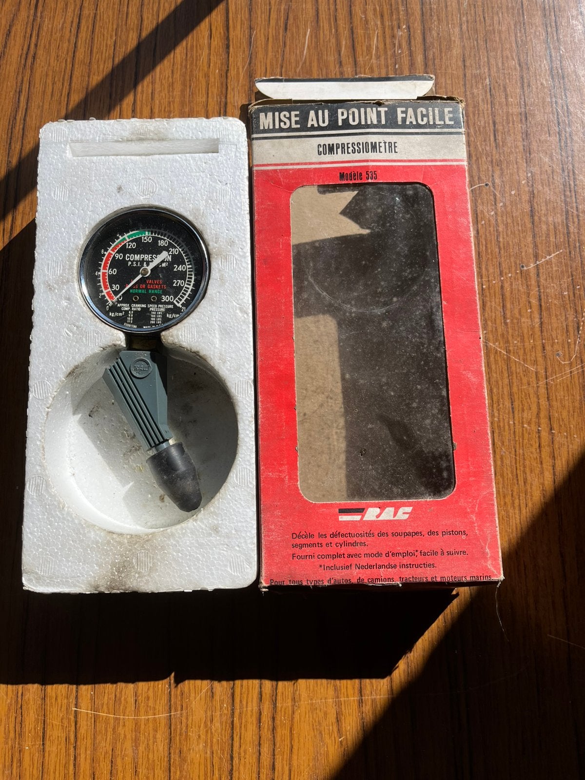 Compressiemeter, Fietsen en Brommers, Fietsaccessoires | Fietscomputers, Ophalen, Gebruikt