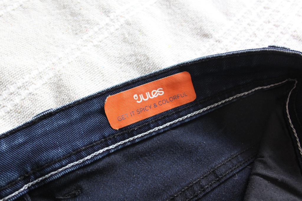 Pantalon jean Jules 32-34, Kleding | Heren, Broeken en Pantalons, Ophalen of Verzenden, Zo goed als nieuw, Blauw, Jules