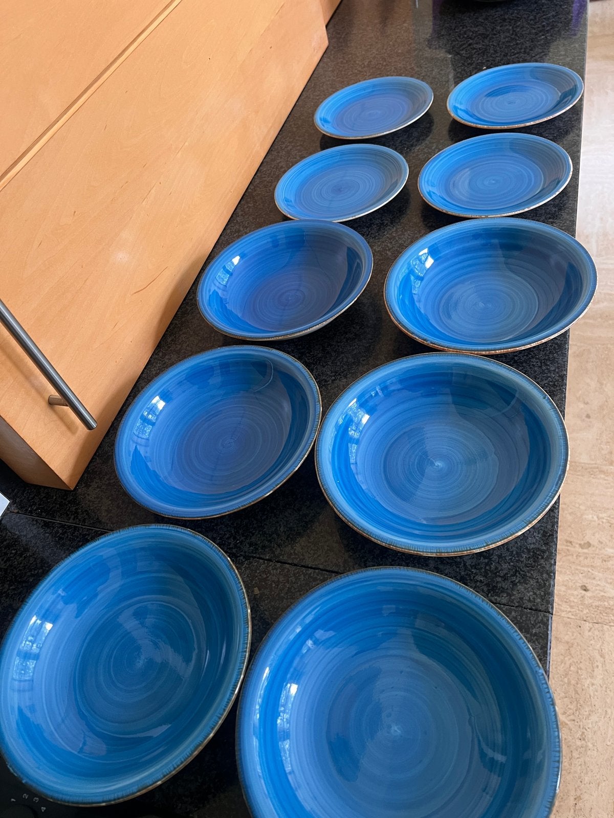 Quid servies – 12-delige set - in zeer nette staat, Ophalen, Zo goed als nieuw, Bord(en)