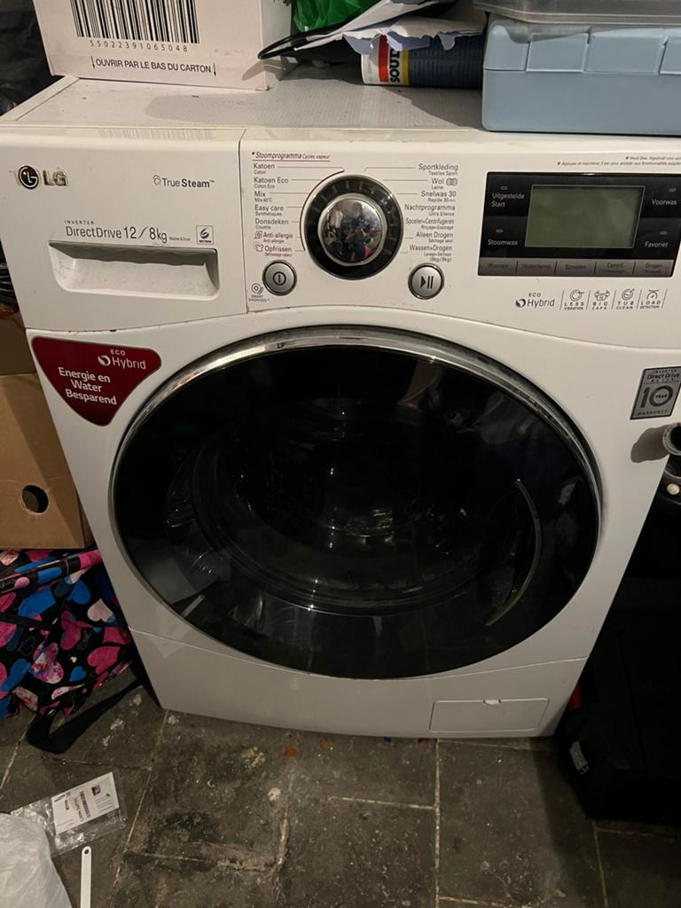 Droog en wasmachine, Ophalen, Zo goed als nieuw