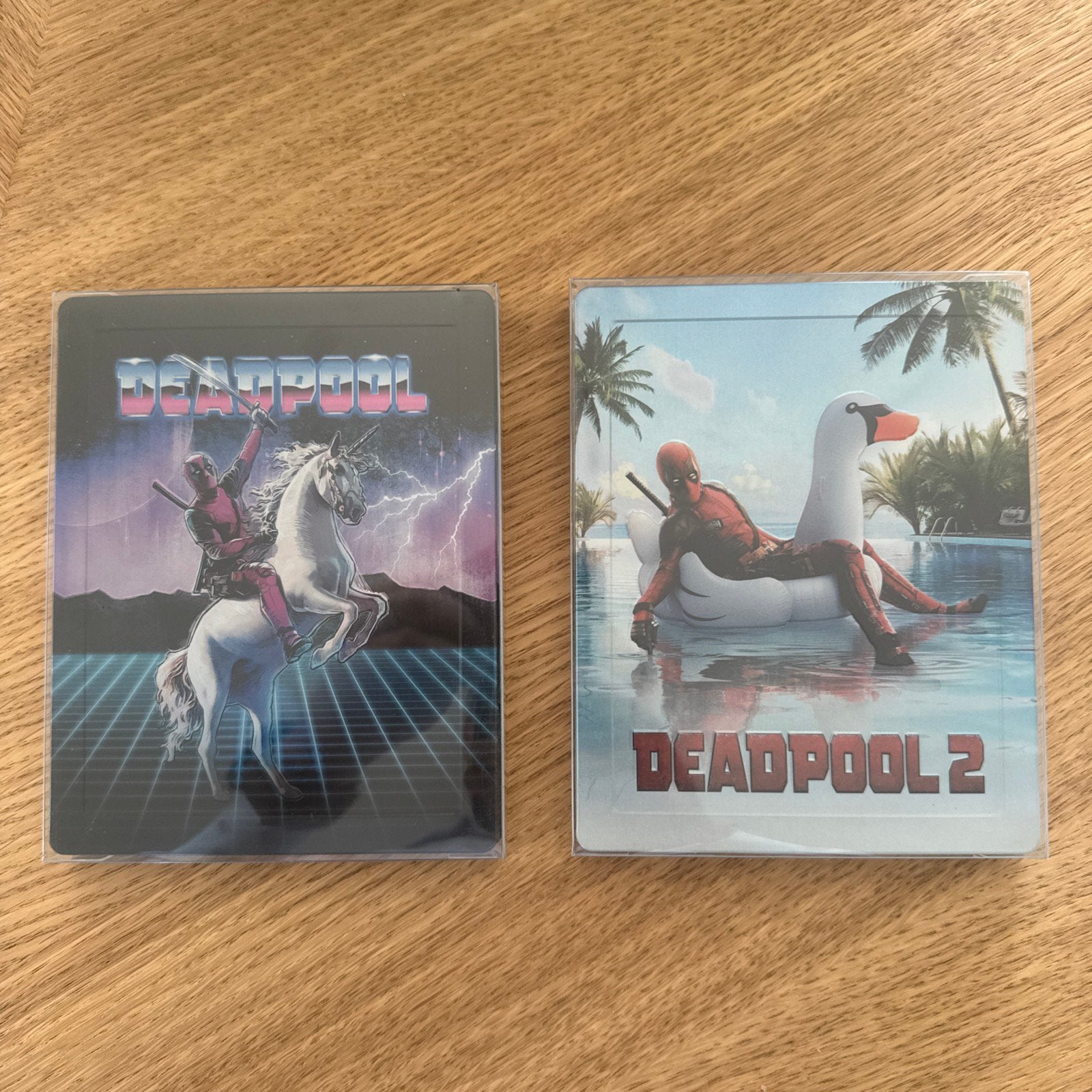 Steelbook 4K UHD de Deadpool 1 et 2, CD & DVD, Blu-ray, Enlèvement ou Envoi, Comme neuf