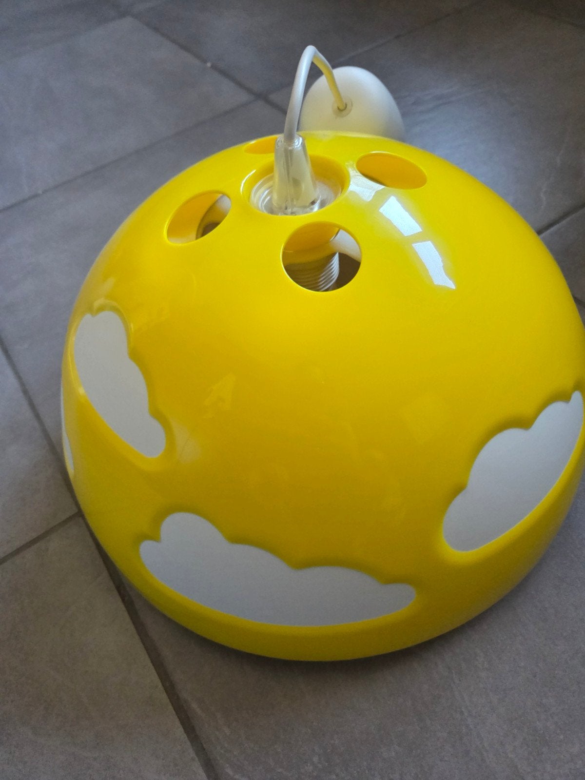 Lamp kinderkamer, Ophalen