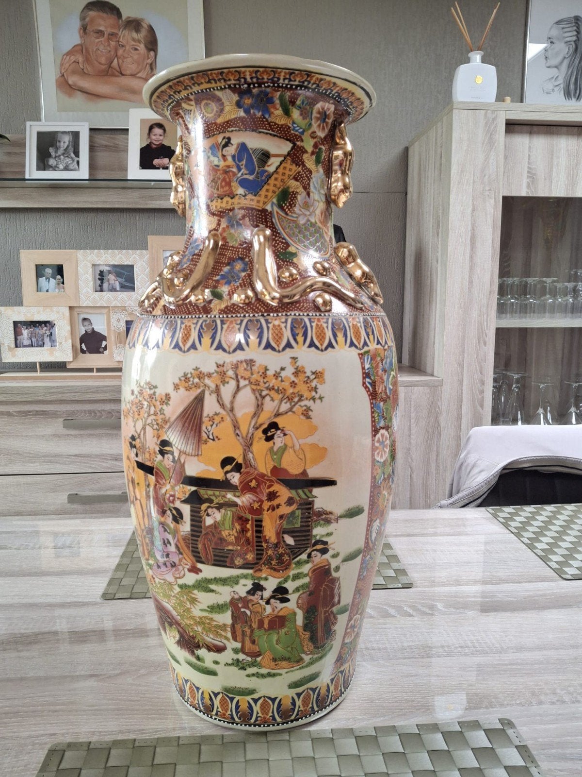 chinese porselein vaas, Antiek en Kunst, Ophalen