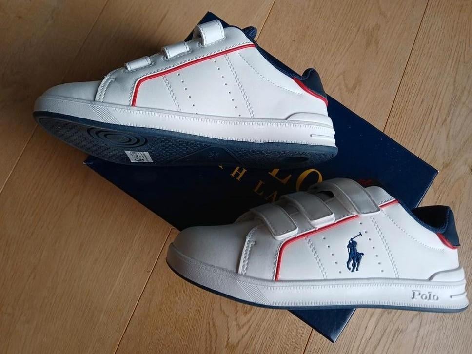 *GERESERVEERD* Auth. iconische sneakers R. LAUREN M32, Kinderen en Baby's, Schoentjes, Nieuw, Ralph Lauren, Verzenden