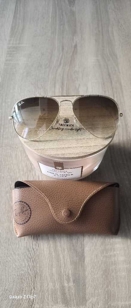 Rayban Aviator zonnebrillen, Handtassen en Accessoires, Zonnebrillen en Brillen | Dames, Zonnebril, Bruin, Ophalen of Verzenden