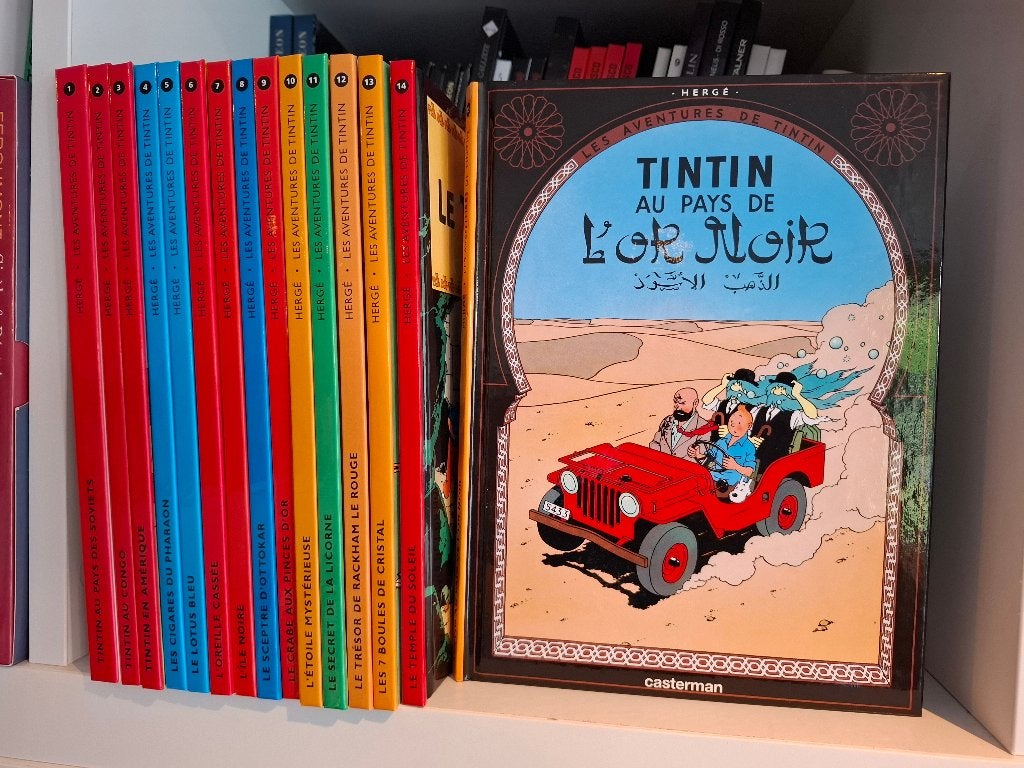 COLLECTION MINI ALBUMS TINTIN TOMES 1 à 15 EXCELLENT ETAT, Boeken, Stripverhalen, Zo goed als nieuw, Complete serie of reeks, Ophalen of Verzenden