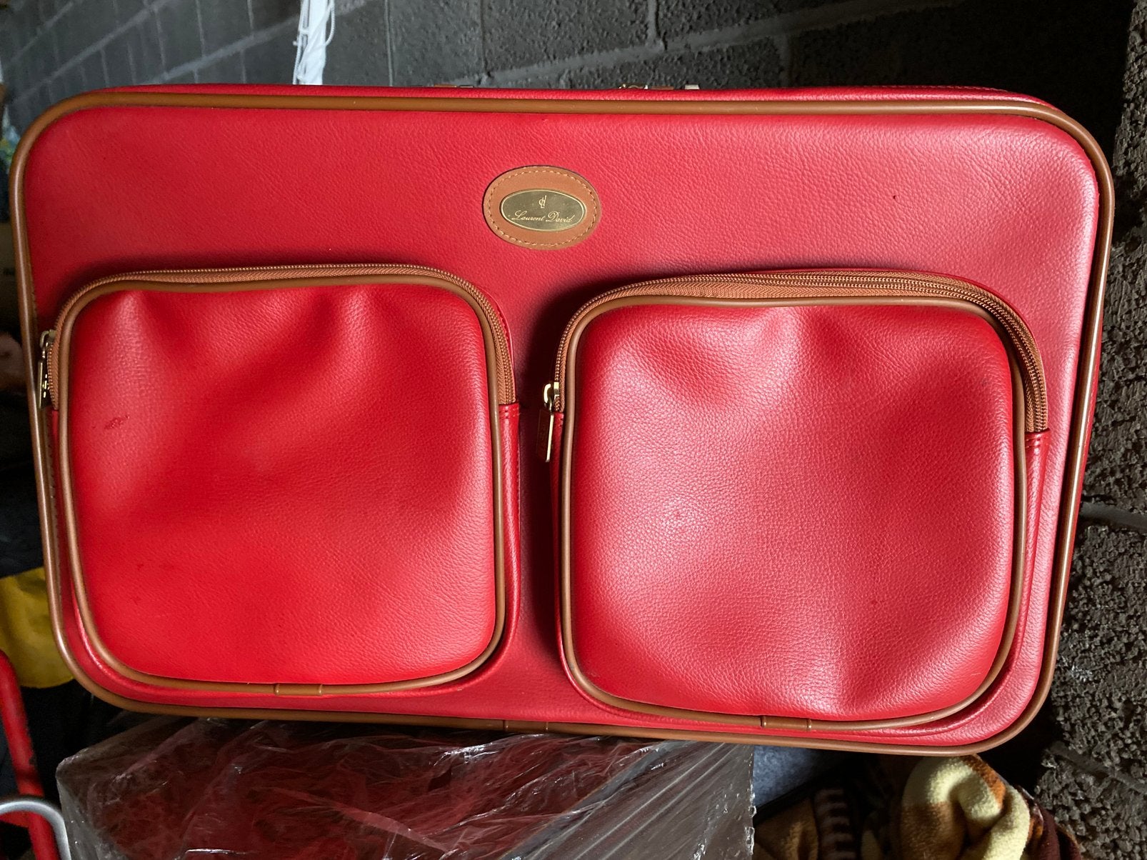 Tas Laurent David, Ophalen, Gebruikt, Rood, Overige merken