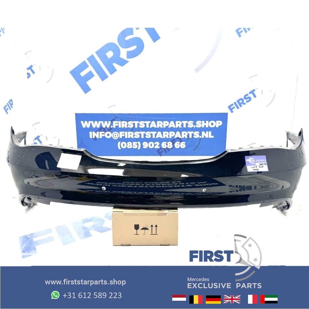 W117 CLA AMG ACHTERBUMPER 191 KOSMOS ZWART Mercedes C117 X11